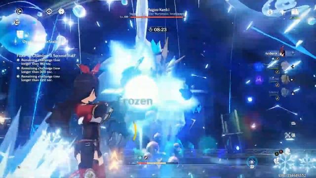 Amber 2.4 Abyss Floor 12 (ft. Lvl 1 Ganyu)