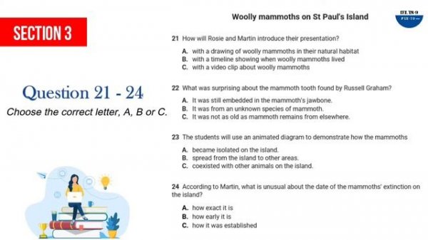 IELTS 14 listening test 2 | Total Health Clinic Listening Test | Ultra HD 4k Audio + Graphics #ielt