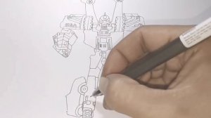 Belajar Menggambar Robot Mobil Tobot Giga 7 - How To Draw Tobot Giga Seven 7 Transformer CarBot - 또