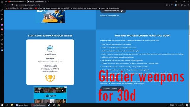 Warface Xmas Giveaway Winners смотреть онлайн