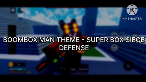 Boombox man theme (Never Let me down Again 8-bit) - super box siege defense