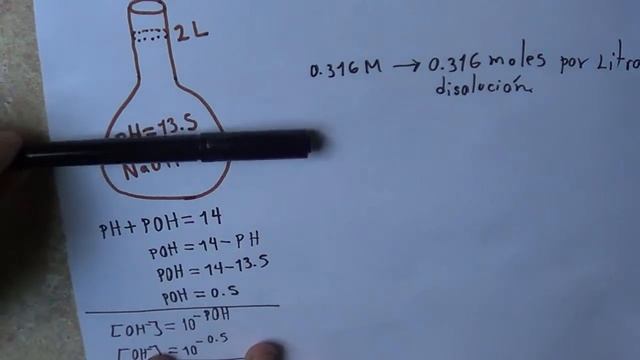 Calcular la cantidad de base fuerte para un pH dado смотреть онлайн