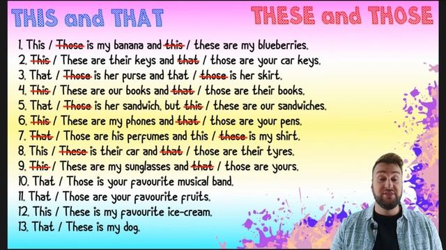 English with Alex 8 ▶ Да припомним и затвърдим ▶ These & Those / Plural / Mine ▶ I would start here смотреть онлайн