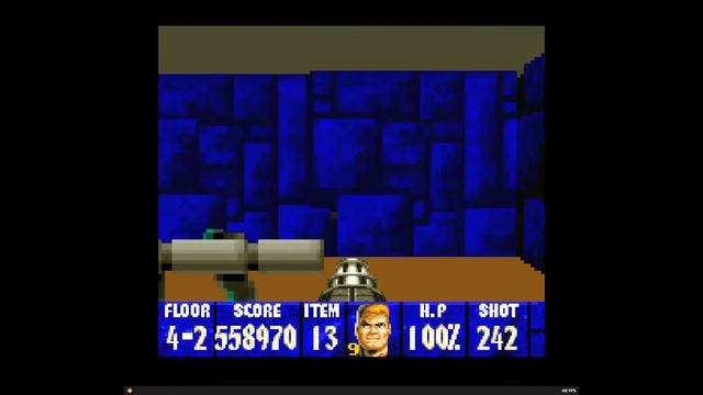 Wolfenstein 3D (SNES) 100% - Mission 4-2 смотреть онлайн
