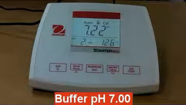 Calibration of Ohaus ph meter ST3100 смотреть онлайн