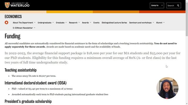 Fully Funded Scholarships for MA/PhD in Economics in Canada смотреть онлайн