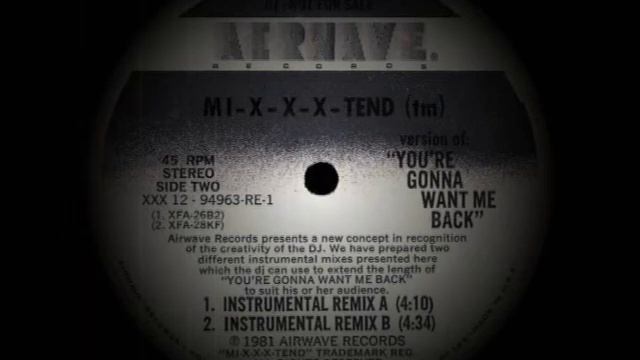 Delia Renee - You're Gonna Want Me Back Mi X X X TEND Version Instrumental Remix B смотреть онлайн