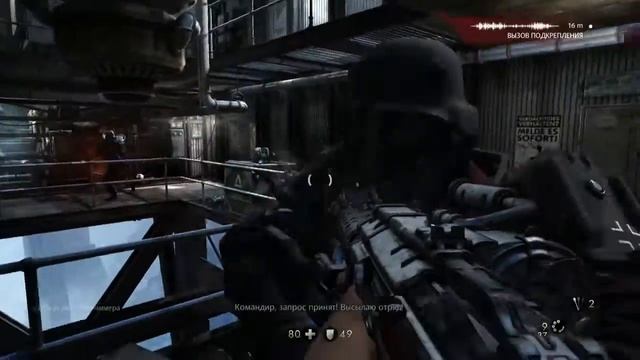 ПРОХОЖДЕНИЕ WOLFENSTEIN THE OLD BLOOD ✰ СЮЖЕТ БЕЗ КОММЕНТАРИЕВ ✰ БЕГСТВО # 5 смотреть онлайн