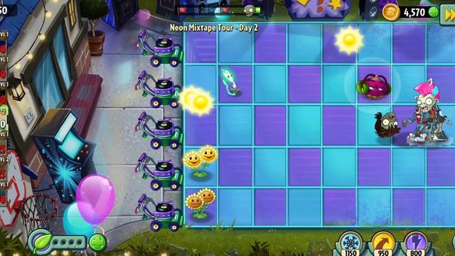 Уровень -2, Neon Mixtape Tour, Растения против Зомби-2 смотреть онлайн