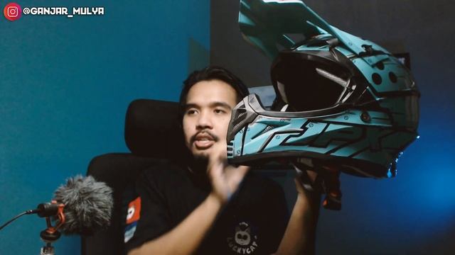 #REVIEW HELM MOTO CROSS ASLI INDONESIA | JPX FOX 1 TITAN X20 смотреть онлайн