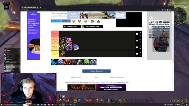 Dragonflight Tier List for MELEE Classes FOR MYTHIC + | смотреть онлайн