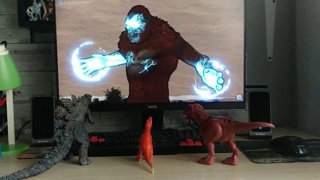 Red Raptor And Rexy, Godzilla Reaction To: All Parts of Godzilla x Kong The New Empire Animation смотреть онлайн