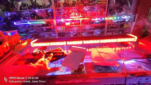 lampu LED rotator warna merah смотреть онлайн