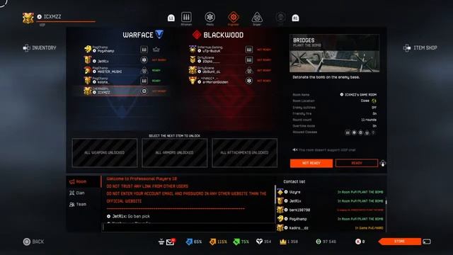 Warface Pro League Tournament