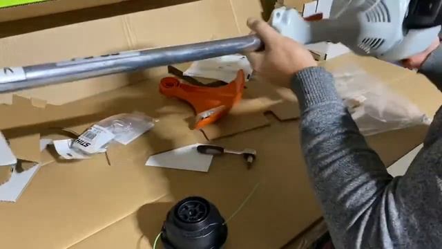 Сборка Stihl Fs38 бензиновый триммер, коса, обзор, как собрать, бензокоса , где купить