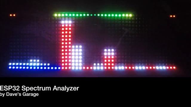 ESP32 Spectrum Analyzer смотреть онлайн