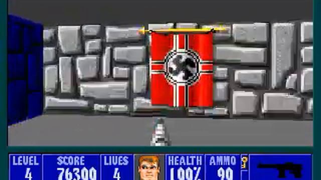 Wolfenstein 3D (Эпизод 1 Level 4)