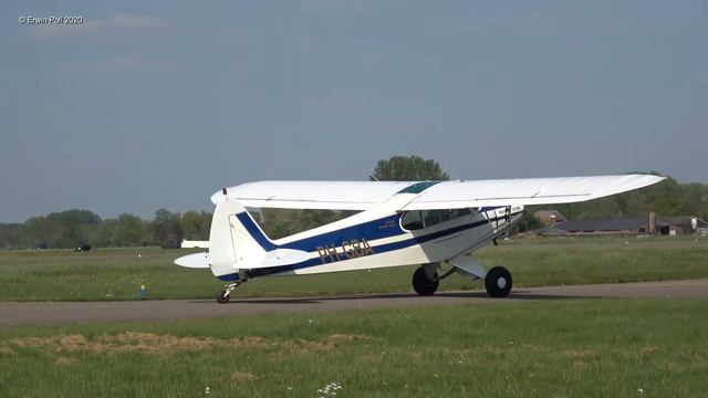 Piper PA-18-150 Super Cub PH-GBA Teuge Airport 27 April 2020