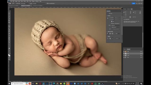 Обработка фотогафий новорожденных смотреть онлайн