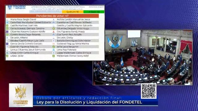 #EnVivo: 24ª #SesiónOrdinaria de la #XLegislatura del Congreso de la República. 30-04-2024 смотреть онлайн