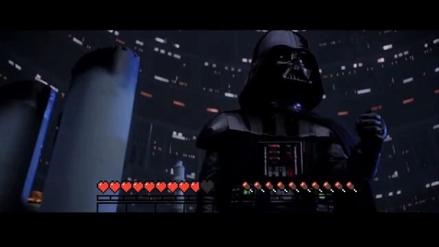 Luke finds out about Darth Vader but it is Minecraft sound effects смотреть онлайн