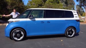 Подробный обзор: Volkswagen ID Buzz 2025 наконец-то в США!