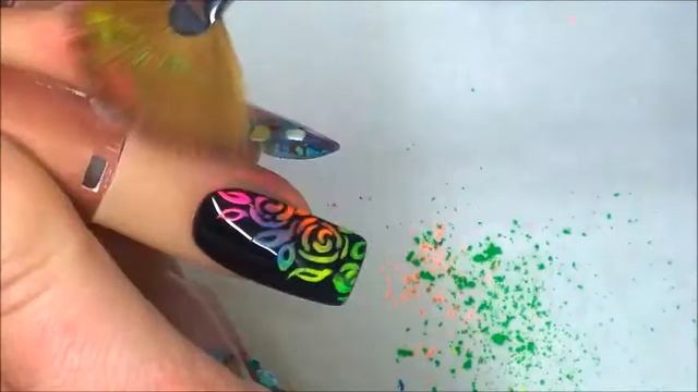 Easy Neon Flowers 2 in 1 tutorial смотреть онлайн