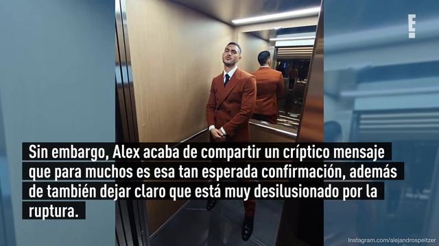 El misterioso mensaje de Alex Speitzer que confirmaría su ruptura con Ester Expósito смотреть онлайн
