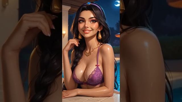 Sexy Disney princess AI Generated смотреть онлайн