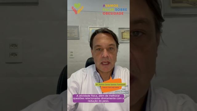 Obesidade e atividade física #endocrino #obesidade смотреть онлайн