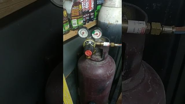 OXY PROPANE GAS WELDING acetylene oxygen mini bottle kit set up regulator hose torch gear hot flame смотреть онлайн