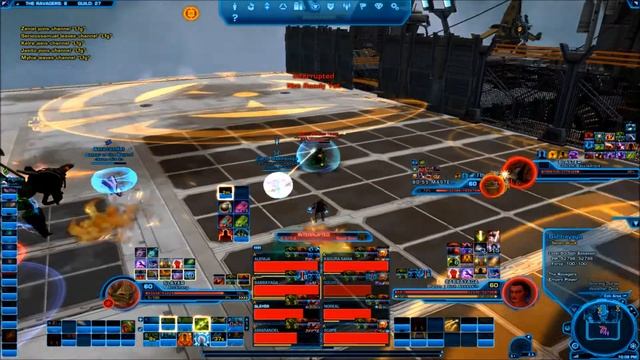 Seven Stuck - SWTOR - 8man Hardmode Blaster And Master - Merc Heal PoV
