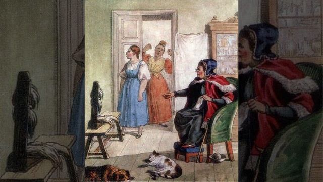 Госпожа и две Служанки | И. А. Крылов смотреть онлайн