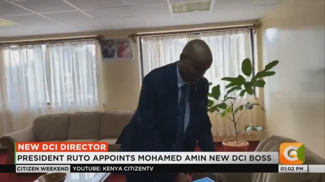 President Ruto appoints Mohamed Amin new DCI boss смотреть онлайн