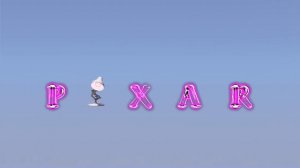 Pixar Lamp Luxo Logo Spoof Neon PIXAR Logo