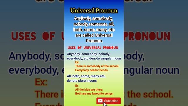 Universal Pronoun смотреть онлайн
