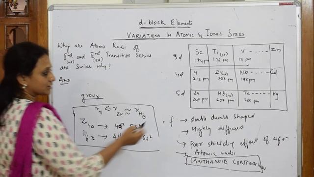 Why are Atomic Radii of 4d & 5 d series similar? part 9 | Unit-8 |cbse | class 12 |tricks |d,f bloc смотреть онлайн