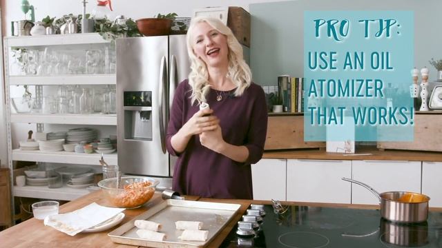 Buffalo Chicken Egg Rolls from The Mindful Glow Cookbook | Facebook LIVE Re-Gift смотреть онлайн
