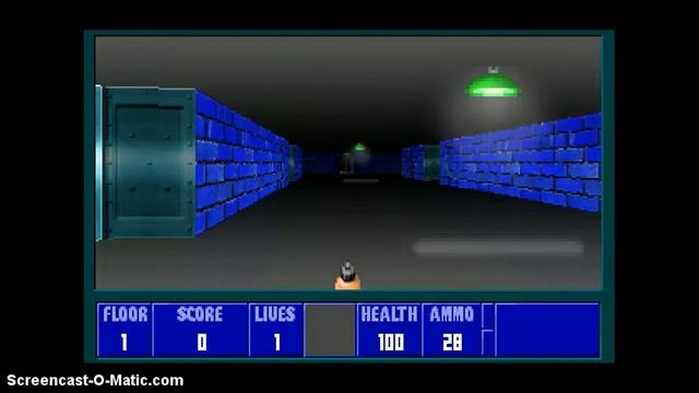 Wolfenstein 3d Old School Game