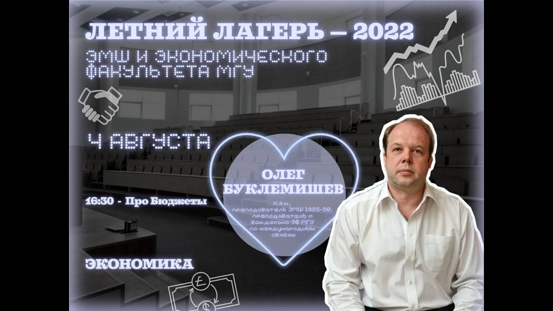#Лето2022. Экономика. Про бюджеты (Олег Буклемишев)