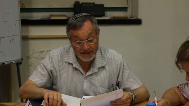 Рав Зеэв Султанович представляет к переводу стихотворение Ури Цви Гринберга האסון והעוון. смотреть онлайн