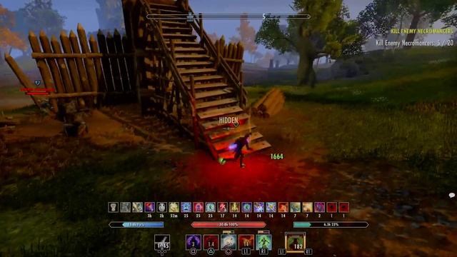 ESO PvP Stamina Nightblade 1vX Nikel смотреть онлайн