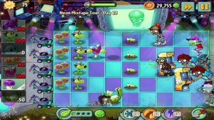 Plants vs Zombies 2: Neon Mixtape Tour - Day 23 Walkthrough