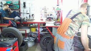 Замена шин за 13 минут! Самый быстрый и качественный шиномонтаж в Минске