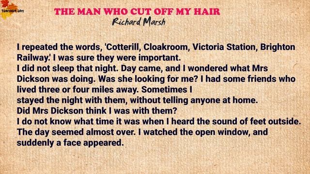 The Man Who Cut Off My Hair - As the Inspector Said -Oxford Bookworms 3 Learn English through Stor смотреть онлайн