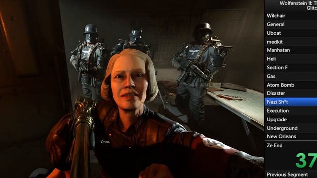 Wolfenstein II: The New Colossus SPEEDRUN | Can I play, Daddy? | GLITCHLESS | 1:13:38 смотреть онлайн
