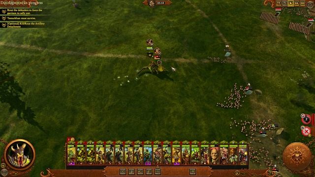 Tamurkhan Quest Battle: Gates of Nuln, Thrones of Decay - Total War: Warhammer 3 Immortal Empires смотреть онлайн