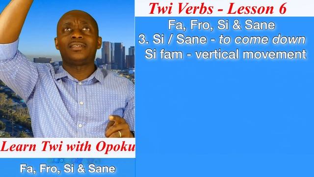 Twi Verbs | Lesson 6 | Learn Twi with Opoku | Asante twi смотреть онлайн