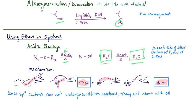 Ethers and Epoxides naming and formation смотреть онлайн