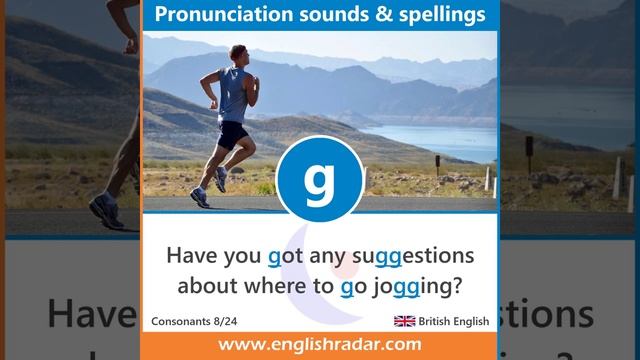 Learn English pronunciation | Consonant sound /g/ смотреть онлайн
